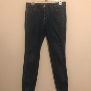 Free People High Waisted Skinny Jeans